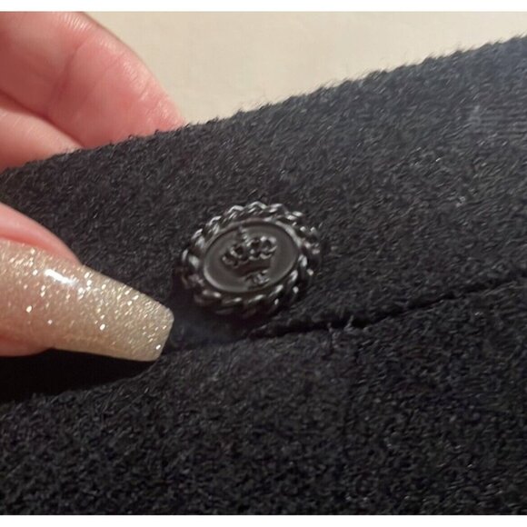 Chanel Classic Black Pencil Skirt Sz 42 - Picture 11 of 11
